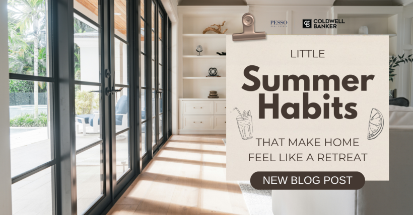 Little Summer Habits That Make Home Feel Like a Retreat